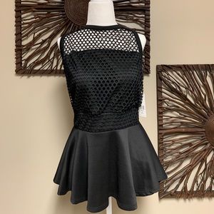 Fashion To Figure Peplum Top.